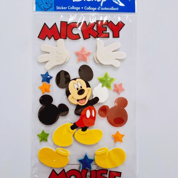 Mickey and Friends - 3-Dimensional Stickers - Disney NWT! - Picture 3 of 6